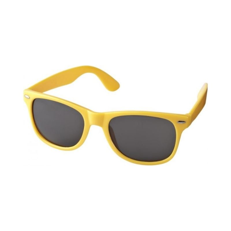 Лого трейд pекламные cувениры фото: Солнцезащитные очки, желтый