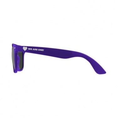 Солнцезащитные очки Sun Ray, пурпурный логотип