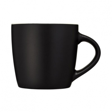 Логотрейд бизнес-подарки картинка: Керамическая чашка Riviera, черный/белый