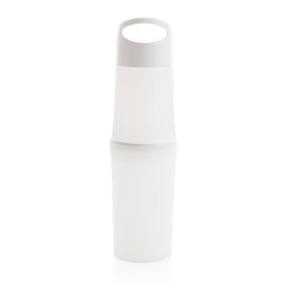 Лого трейд pекламные подарки фото: Органическая бутылка для воды BE O, белая