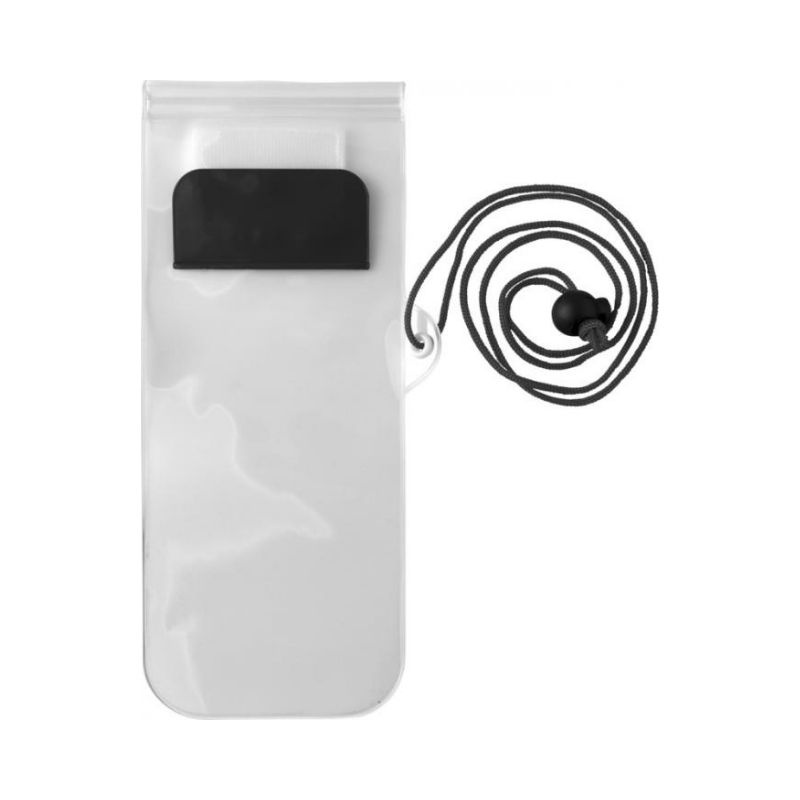 Лого трейд бизнес-подарки фото: Mambo водонепроницаемый чехол, чёрный
