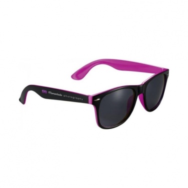 Лого трейд бизнес-подарки фото: Sun Ray темные очки, розовый