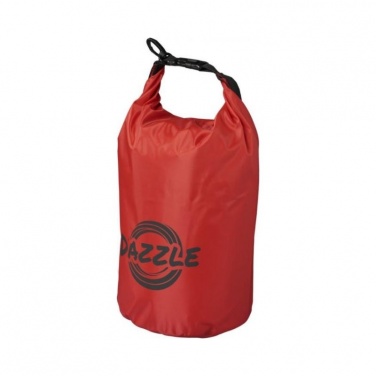 Лого трейд pекламные cувениры фото: Походный 10-литровый водонепроницаемый мешок, красный