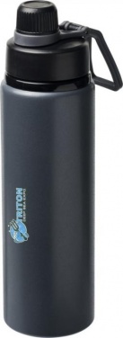 Лого трейд бизнес-подарки фото: Спортивная бутылка Kivu объемом 800 мл, cерый