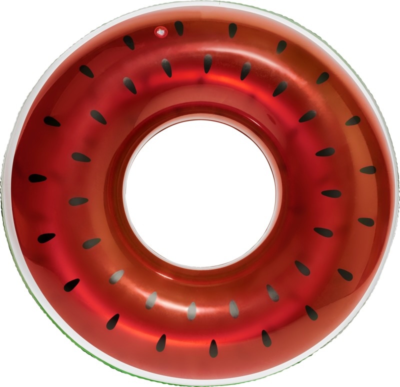 Лого трейд бизнес-подарки фото: Надувное плавательное кольцо Watermelon