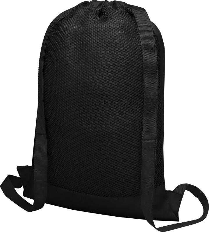 Логотрейд бизнес-подарки картинка: Nadi cетчастый рюкзак со шнурком, черный