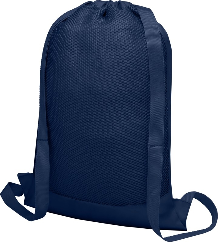 Логотрейд pекламные продукты картинка: Nadi cетчастый рюкзак со шнурком, темно - синий