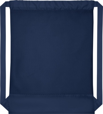 Лого трейд pекламные cувениры фото: Nadi cетчастый рюкзак со шнурком, темно - синий