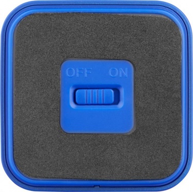 Логотрейд pекламные cувениры картинка: Светодиодная колонка Beam с функцией Bluetooth®, ярко-синий
