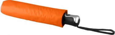 Логотрейд бизнес-подарки картинка: Зонт Alex трехсекционный автоматический 21,5", оранжевый