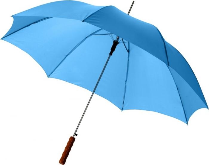 Лого трейд pекламные продукты фото: Автоматический зонт Lisa 23", голубой