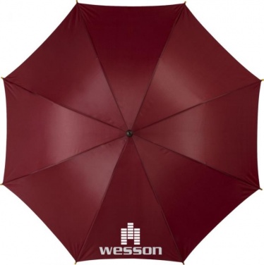 Лого трейд бизнес-подарки фото: Автоматический зонт Kyle 23", красный