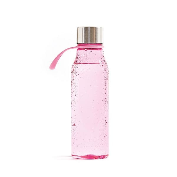Логотрейд pекламные продукты картинка: Спортивная бутылка Lean, розовая