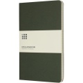 Moleskine Cahier Journal L - линейка, Миртовый зеленый