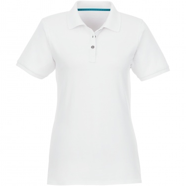 Логотрейд pекламные продукты картинка: Beryl short sleeve women's organic recycled polo