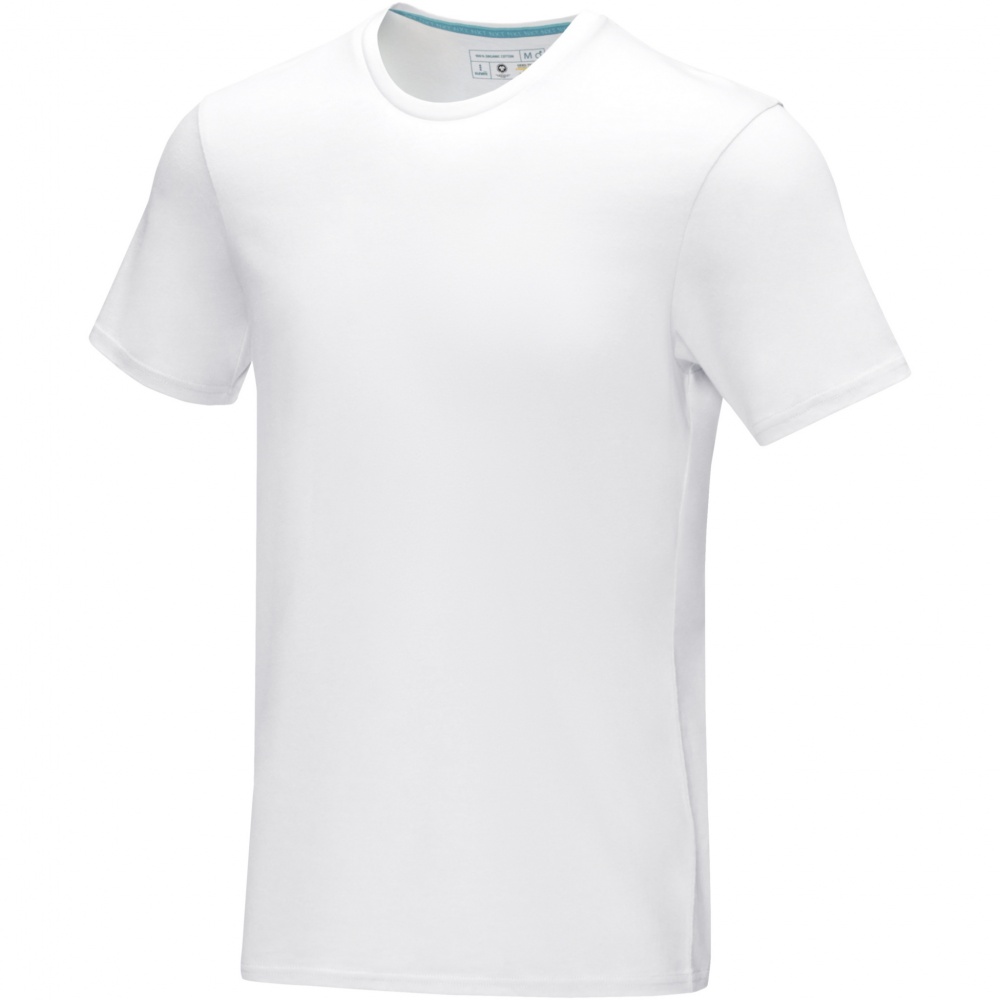 Логотрейд pекламные cувениры картинка: Azurite short sleeve men’s organic t-shirt