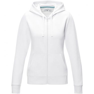 Логотрейд бизнес-подарки картинка: Ruby women’s organic recycled full zip hoodie