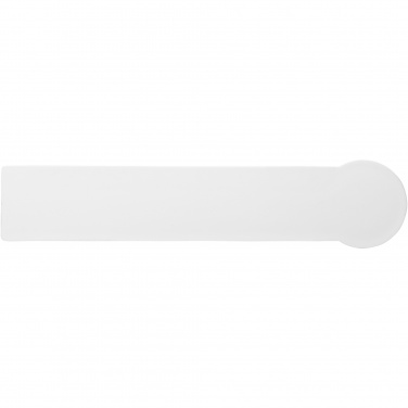 Логотрейд бизнес-подарки картинка: Линейка из переработанной пластмассы Tait длиной 15 см в формекруга 