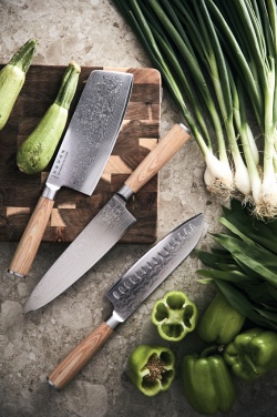 Лого трейд бизнес-подарки фото: Нож VINGA Hattasan Damascus Santoku