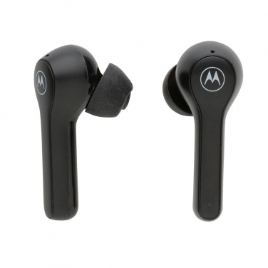 Логотрейд pекламные подарки картинка: Motorola IPX5 TWS MOTO buds 85