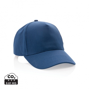 Логотрейд бизнес-подарки картинка: Кепка Impact 5panel 280gr из переработанного хлопка с трассером AWARE™