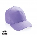 Кепка Impact 5panel 280gr из переработанного хлопка с трассером AWARE™, лаванда