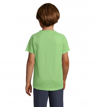 Лого трейд pекламные подарки фото: SPORTY KIDS T-SHIRT 140g