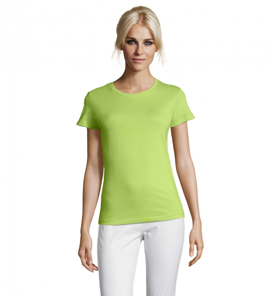 Логотрейд pекламные продукты картинка: REGENT WOMEN T-SHIRT 150g