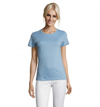 Лого трейд pекламные подарки фото: REGENT WOMEN T-SHIRT 150g