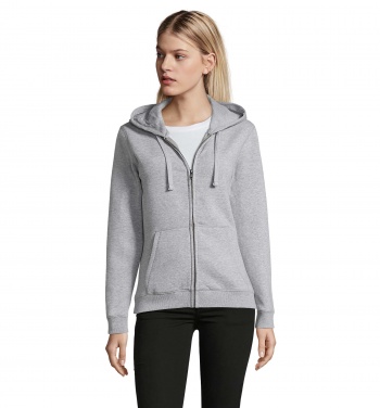 Логотрейд pекламные подарки картинка: SPIKE WOMEN ZIP HOOD SWEAT