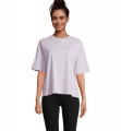 BOXY WOMEN T-SHIRT OVERSIZE, Сирень