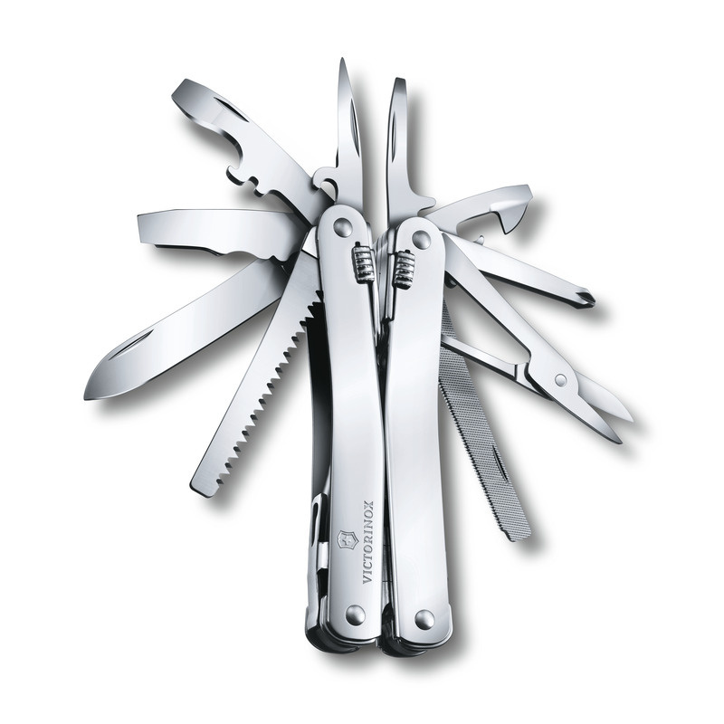 Логотрейд pекламные подарки картинка: SwissTool Spirit X - 25 инструментов Victorinox