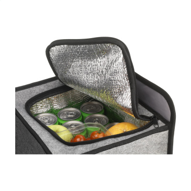 Логотрейд pекламные подарки картинка: Сумка-холодильник Trunk GRS RPET Felt Organiser