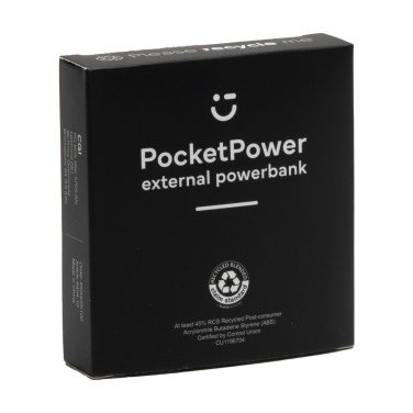 Лого трейд pекламные cувениры фото: PocketPower 5000 RCS Переработанный внешний аккумулятор