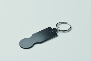 Лого трейд pекламные продукты фото: Key ring with trolley token