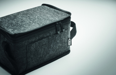 Логотрейд pекламные cувениры картинка: RPET felt cooler bag