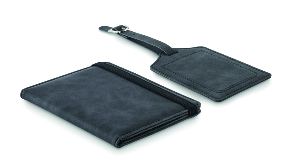 Логотрейд pекламные продукты картинка: Passport and luggage tag set