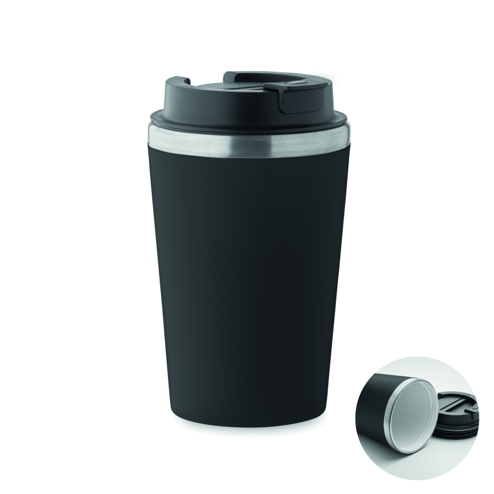 Логотрейд pекламные продукты картинка: Ceramic lining tumbler 350 ml