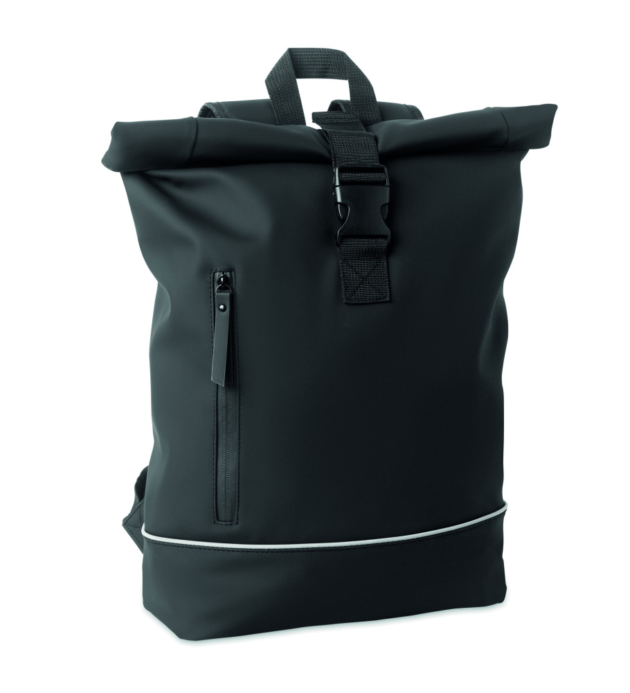 Лого трейд pекламные продукты фото: Laptop 15" roll top PU backpack