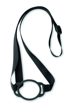 Логотрейд бизнес-подарки картинка: Lanyard with cup holder 6cm