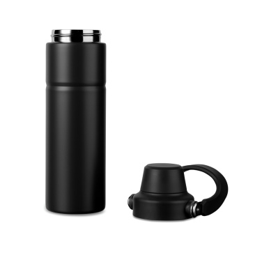 Лого трейд бизнес-подарки фото: Бутылка Baltimore Trek RCS из переработанной нержавеющей стали 600 мл