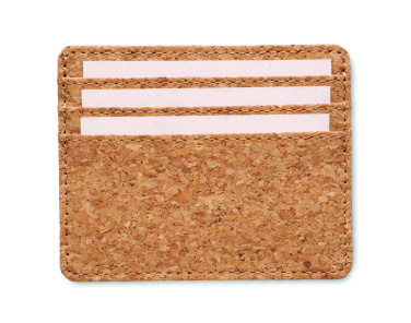Логотрейд pекламные подарки картинка: Cork cardholder with RFID