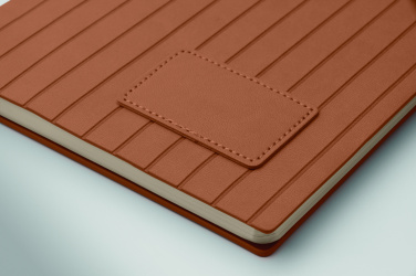 Логотрейд pекламные подарки картинка: A5 notebook in smokey PU
