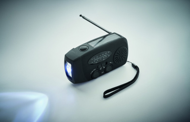 Логотрейд бизнес-подарки картинка: Portable radio with LED torch