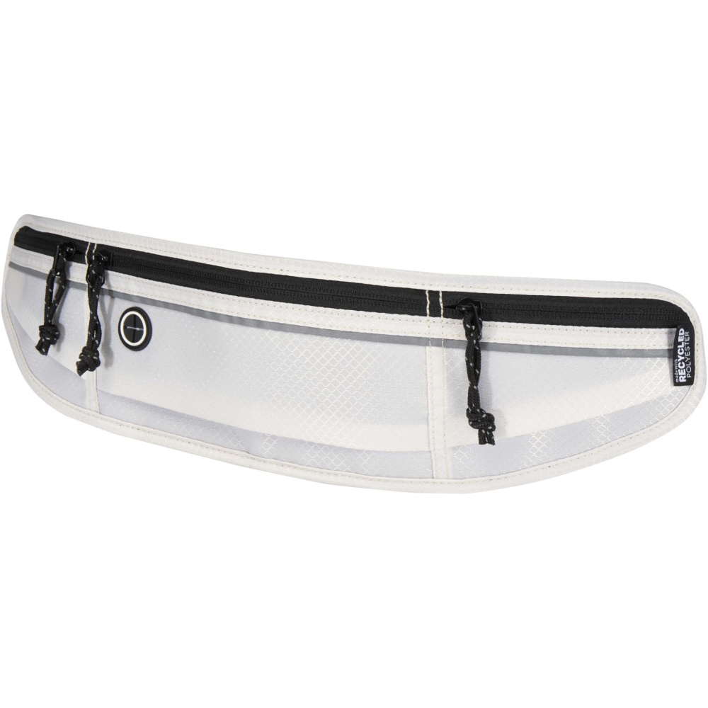 Логотрейд pекламные cувениры картинка: Nomad поясная сумка для бега из переработанного материала GRS