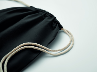 Логотрейд бизнес-подарки картинка: Drawstring bag Fairtrade 180gr