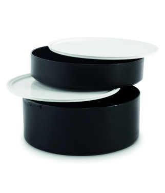 Логотрейд бизнес-подарки картинка: PP two-tier lunch box 950 ml