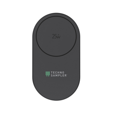 Логотрейд pекламные подарки картинка: Сверхбыстрое складное беспроводное зарядное устройство Quantum 3-в-1 мощностью 25 Вт