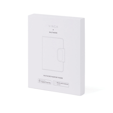 Логотрейд pекламные подарки картинка: Обложка для паспорта VINGA Baltimore RCS с двумя отделениями для просмотра.