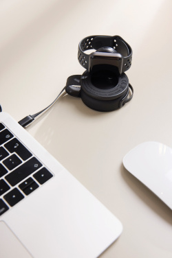 Логотрейд бизнес-подарки картинка: Беспроводное дорожное зарядное устройство VINGA Baltimore RCS 2-в-1 мощностью 15 Вт